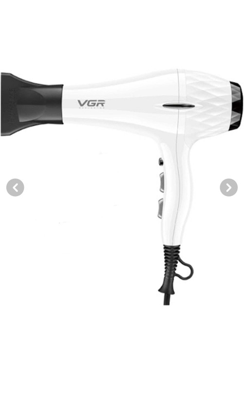 سشوار حرفه ای وی جی آر مدل V-413 با باد سرد و متمرکزکننده