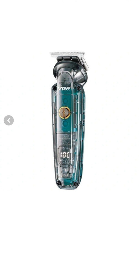ست ماشین اصلاح موی صورت و بدن وی جی ار مدل V-102 - بی رنگ شفاف 6 کاره