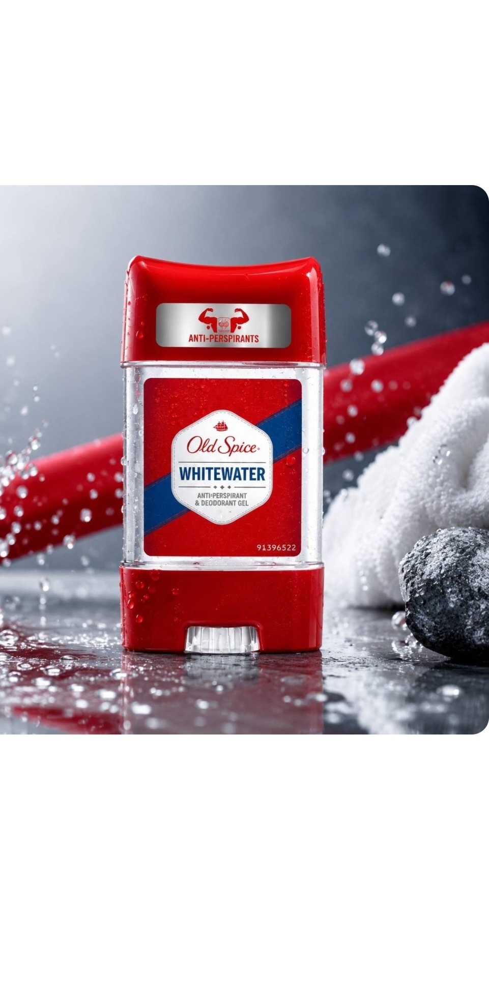 مام ژله ای اولد اسپایس Old Spice رایحه Whitewater حجم 70 میل